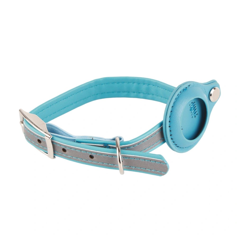 Locator Cat Collar Cute Prevent Lost Reflective Safety GPS Pet Collar for Cats Kittens Dogs Puppies Blue S (23.5‑30.5cm/9.3‑12.0in)