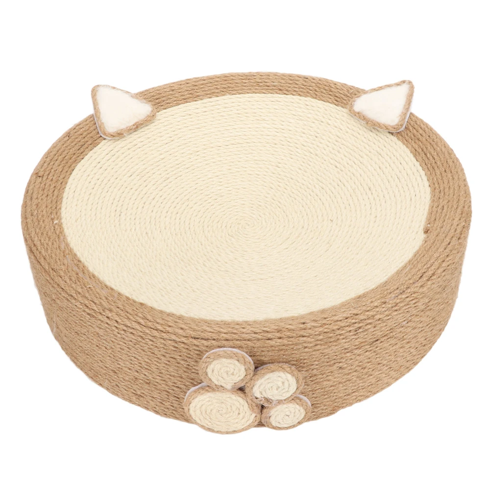 Cat Scratchpad Nest Wear Resistant Reusable Multifunctional Round Cat Scratcher Cardboard L