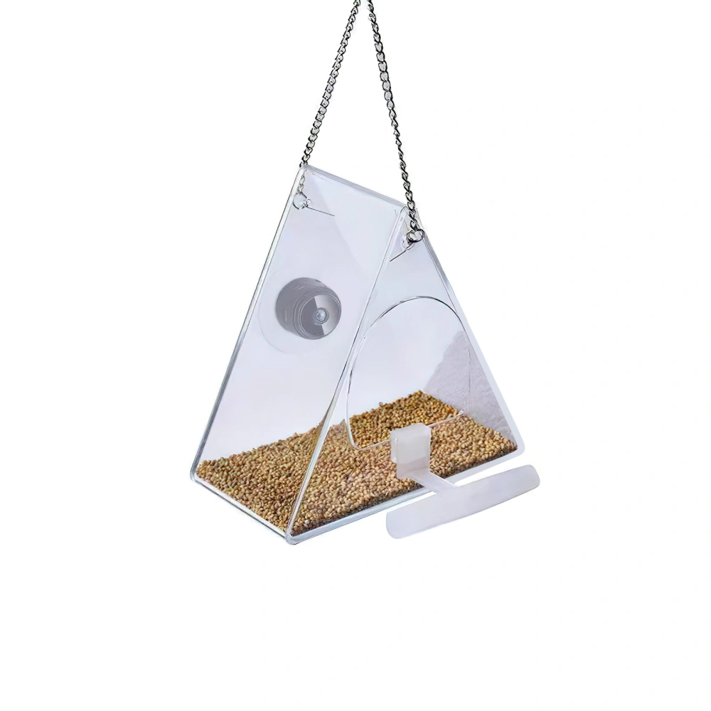 Smart Bird Feeder Night Vision Hanging Bird Feeder with Camera for Outdoor