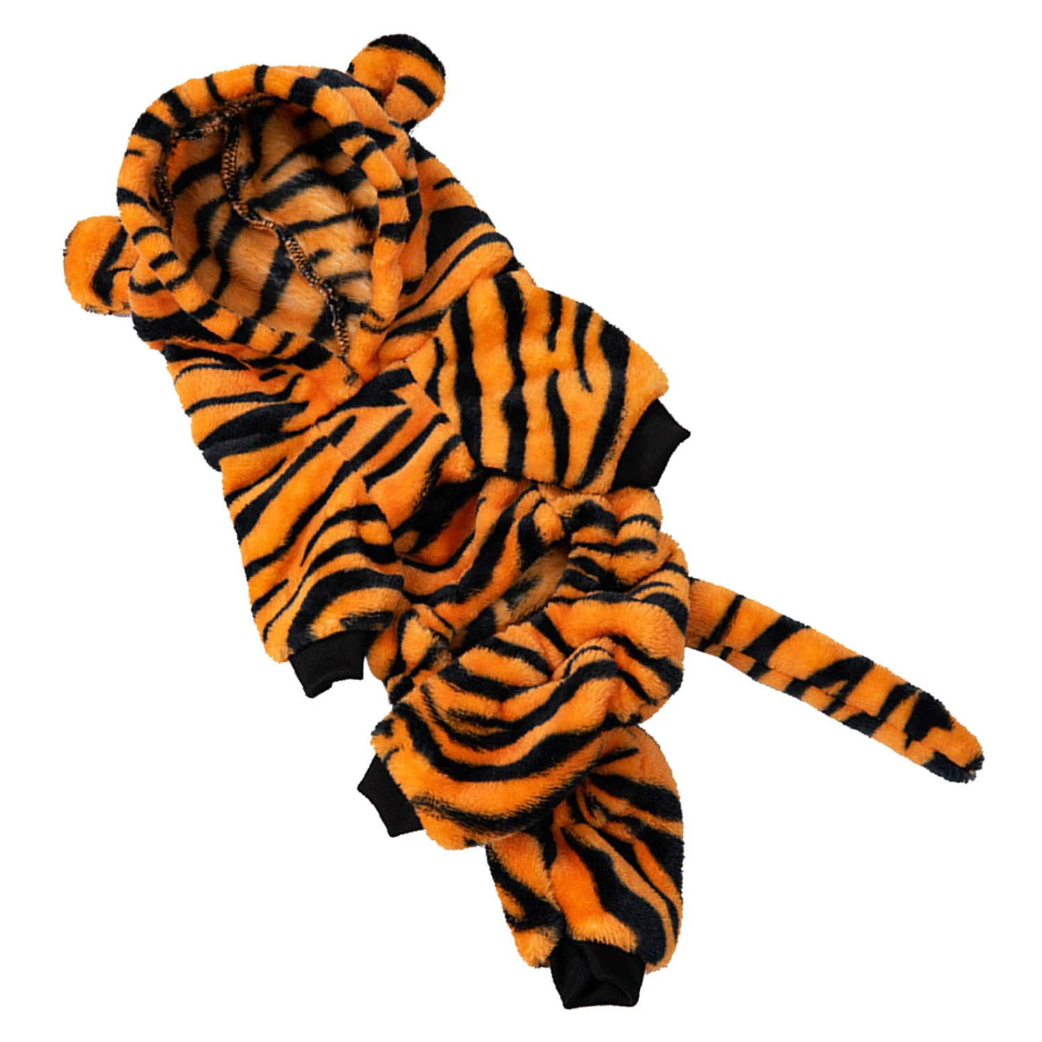 Dog Tiger Hoodie Lovely Comfortable Pet Autumn Winter Costume Clothes for Small Dogs Cats M