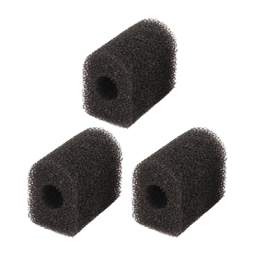 Buyweek 3Pcs Aquarium Filter Sponge Roll Efficient Filtration Prevent Clogging Safe Replacement Filter Sponge Roll for Fish Tank