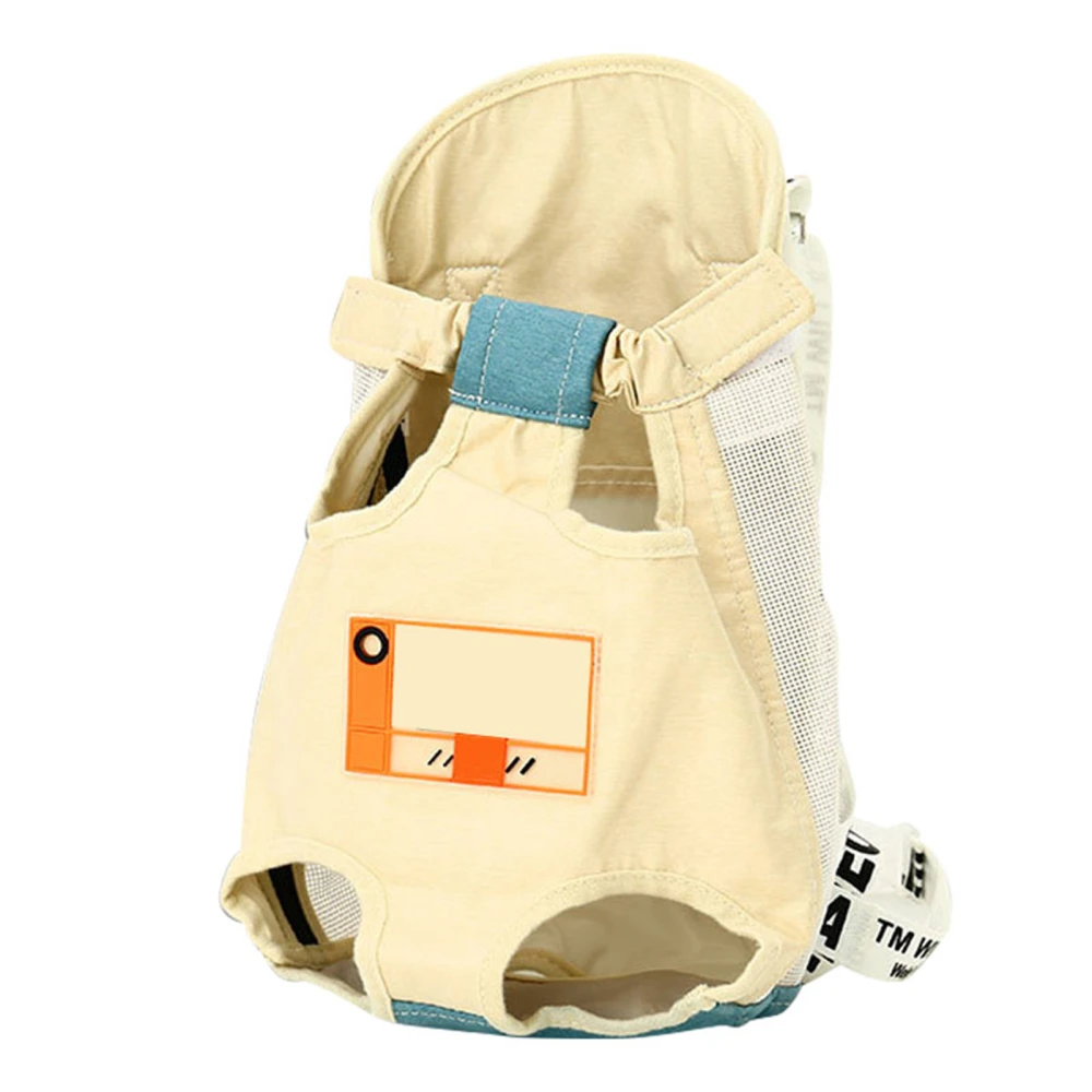 Cat Head Legs Out Carrier Portable Canvas Breathable Lightweight Cat Front Backpack for Outdoor L Morandi Functional Cat Backpack