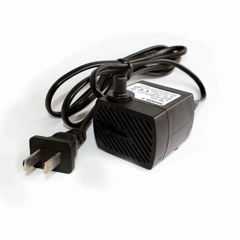 Fish Tank Filter Box Small Low Water Suction Hanging Aquarium Purifier for Fish Tank Accessories Small Transparent Box with 5W Water Pump Set