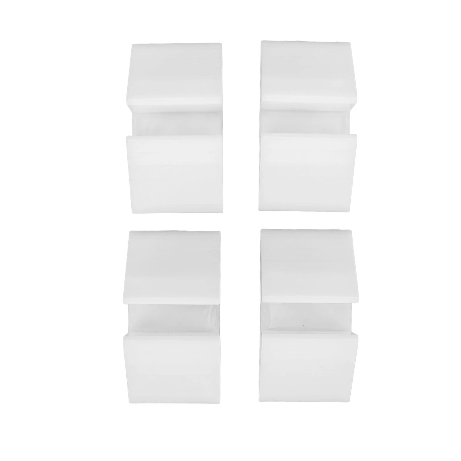 4pcs Pet Gate Support Feet Triangular Dog Fence Reinforcement Support Feet for Doorway Hallway Porch Staircase