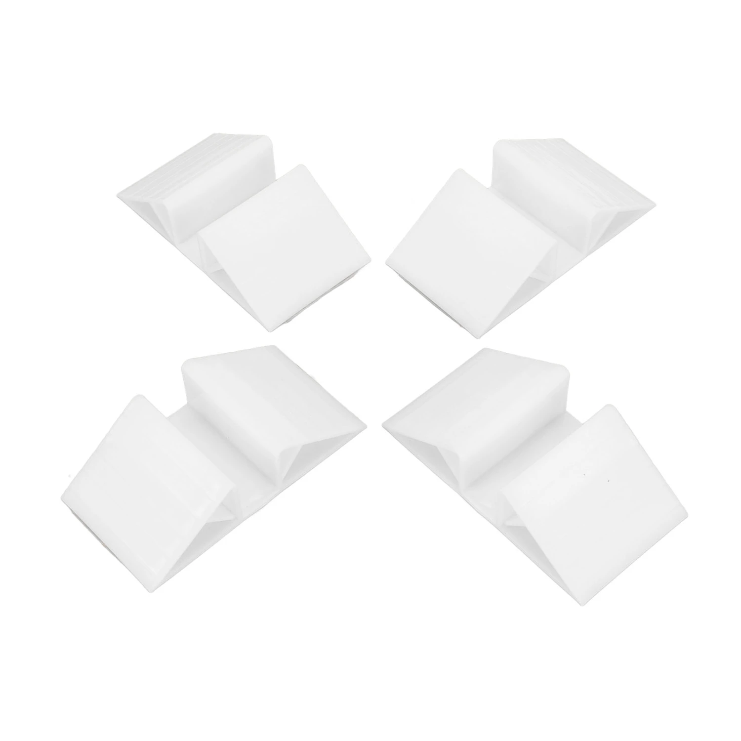 4pcs Pet Gate Support Feet Triangular Dog Fence Reinforcement Support Feet for Doorway Hallway Porch Staircase
