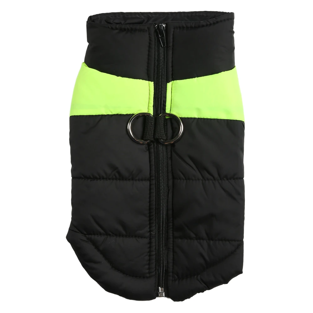 Dog Warm Vest Windproof Waterproof Soft Thickened Dog Winter Coat for Medium Large Pets M