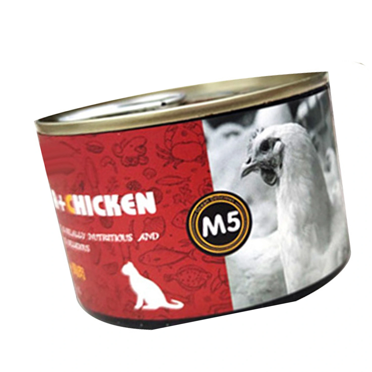 Cat Canned Wet Food Balanced Nutrition Excellent Palatability Cat Canned Wet Snack for Cats Kitten 6.0oz 170g/6.0oz Per Can Tuna Chicken