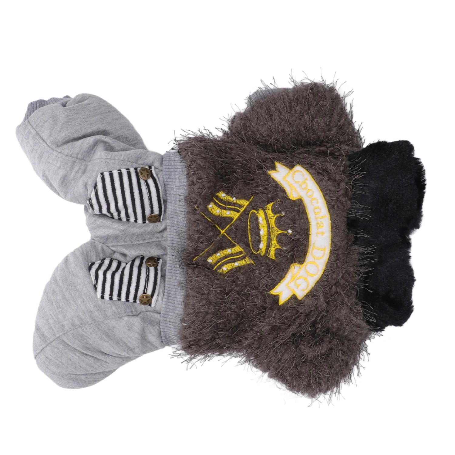 Dog Winter Clothes Exquisite Classic Style Soft Comfortable Thick Dog Warm Clothes Puppy Winter Clothes S