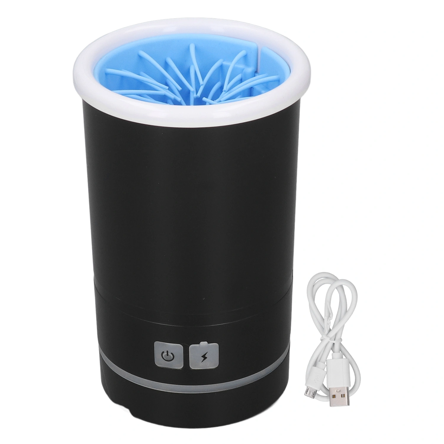 Pet Paw Washer Automatic USB Rechargeable Soft Brushes Portable Dog Foot Cleaner for Small Medium Dogs