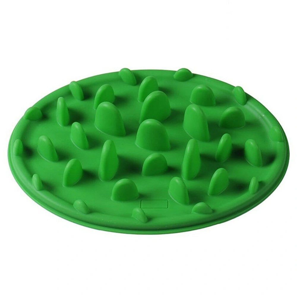 Pet Dog Feeding Food Dish Bowl Silicone Puppy Slow Down Eating Feeder Dish Prevent Obesity Dogs Supplies