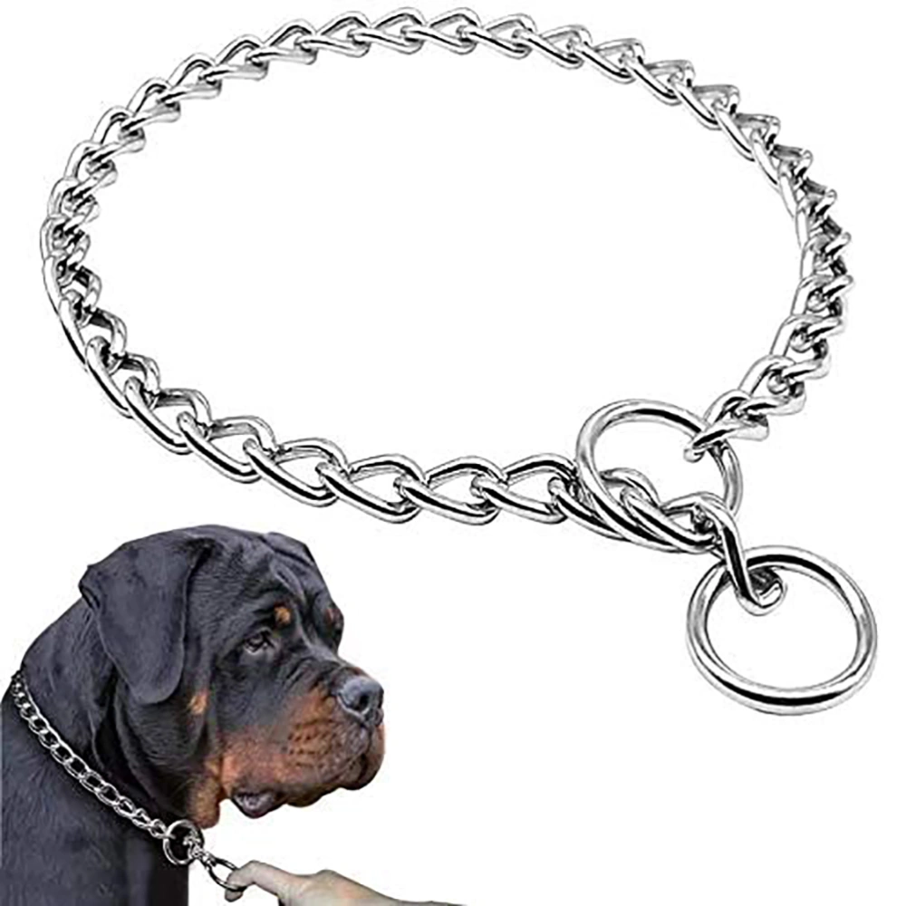 Pet Dog Collars Stainless Steel Training Collars Dog Chain Necklace for Dogs