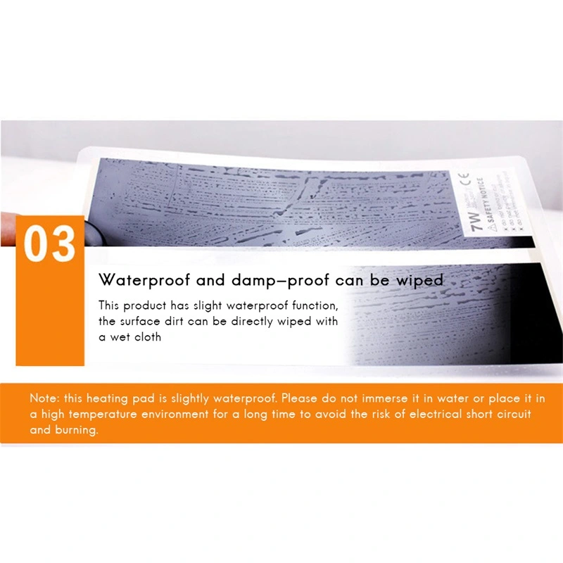 Waterproof 5W/7W/14W/28W Pet Heating Pad Reptile Electric Blanket Reptile Supplies