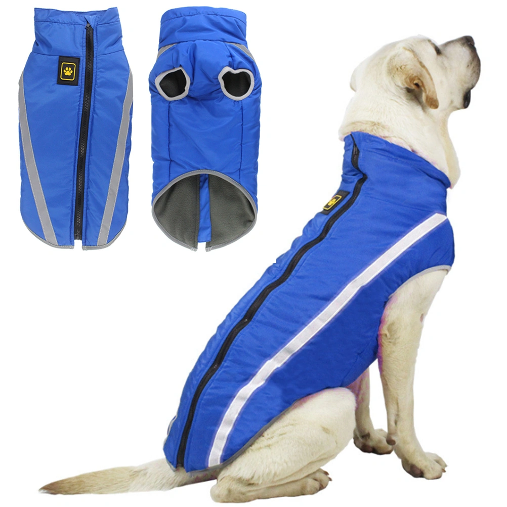 Warm Winter Dog Vest Windproof Reflective Dog Jacket for Puppy Warm Outdoor Dog Clothes Pet Vest Dog Clothing