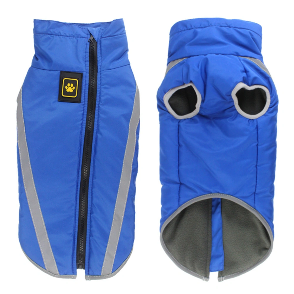 Warm Winter Dog Vest Windproof Reflective Dog Jacket for Puppy Warm Outdoor Dog Clothes Pet Vest Dog Clothing