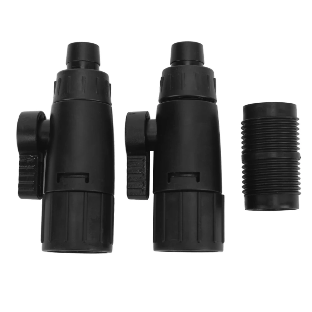 3/8in Aquarium Hose Valve Safe Quick Release Fish Tank Filter Hose Connector for 0.5in Inner Diameter Water Pipe