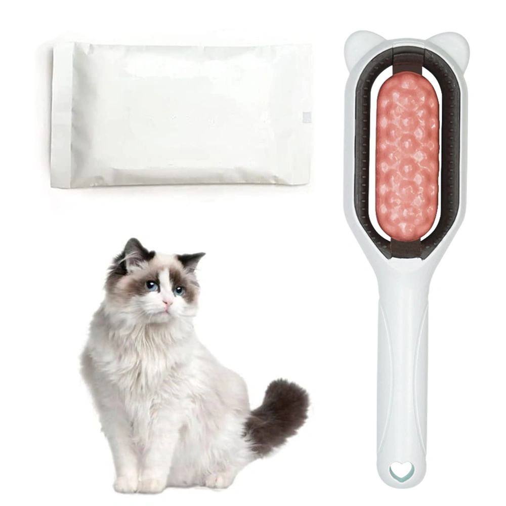 Pet Brush Grooming Comb Soft Bristles Pet Grooming Brush for Massage and Removal of Loose Hair Tangled Hair for Long and Short Hair Dogs Cats