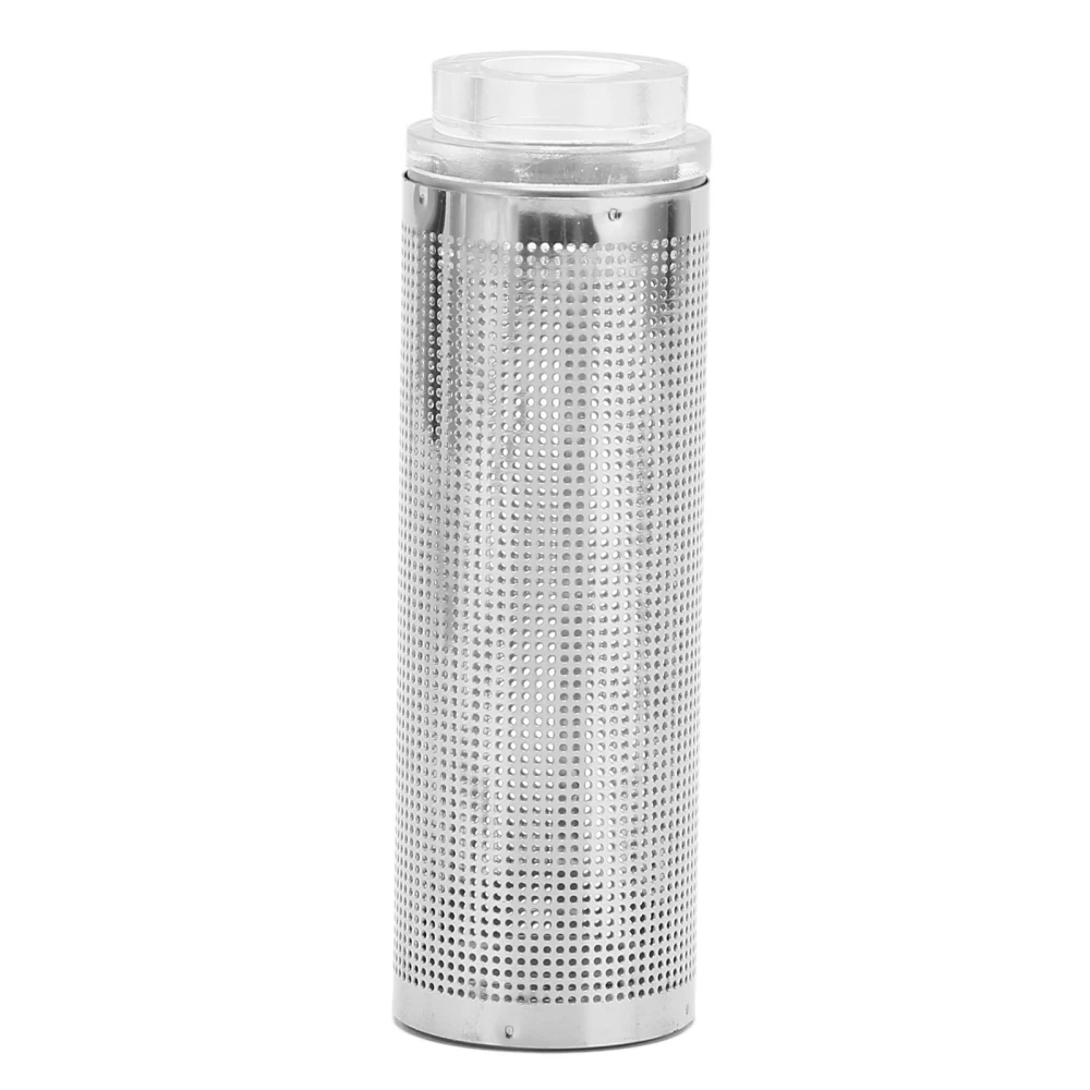 Buyweek Aquarium Filter Guard Stainless Steel Fish Tank Intake Strainer Cover for Protecting Fish Shrimp Inhalation S