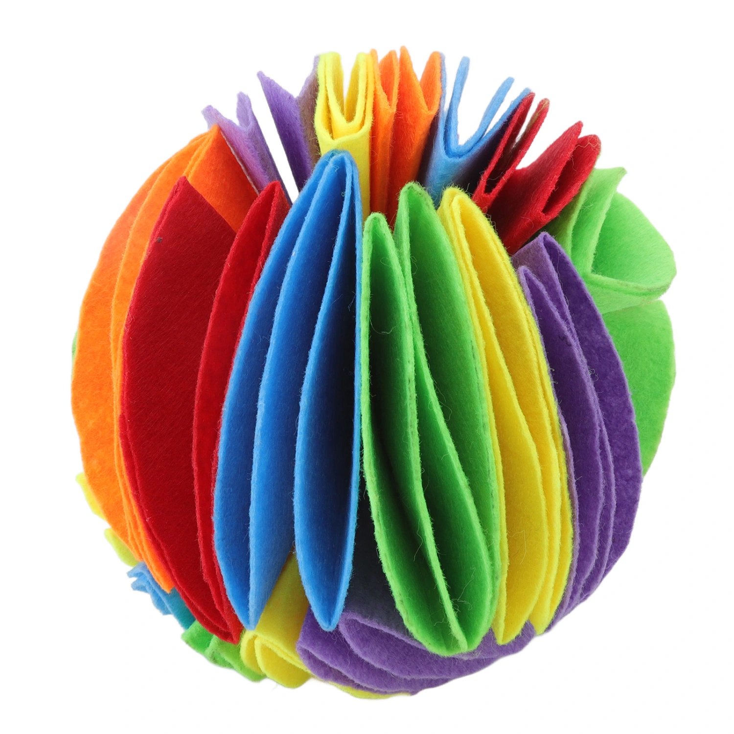 Dog Snuffle Ball Interactive Dogs Snuffle Treat Ball Dog Enrichment Toy for Stress Relief Smell Training 20cm / 7.9in