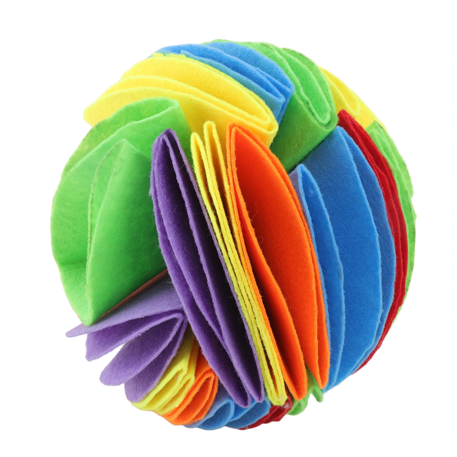 Dog Snuffle Ball Interactive Dogs Snuffle Treat Ball Dog Enrichment Toy for Stress Relief Smell Training 20cm / 7.9in