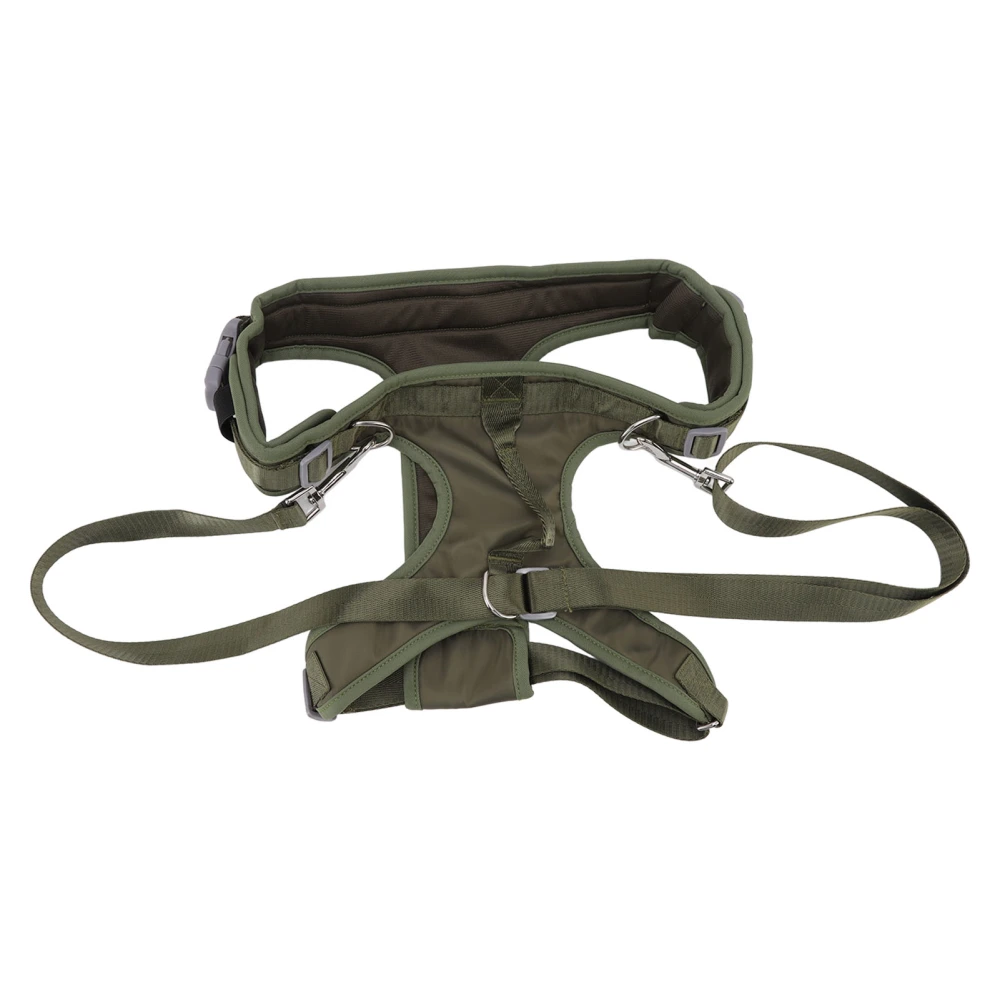 Dog Front Leg Support Sling Portable Breathable Split Auxiliary Chest Harness for Disabled Elderly Dogs Cats M