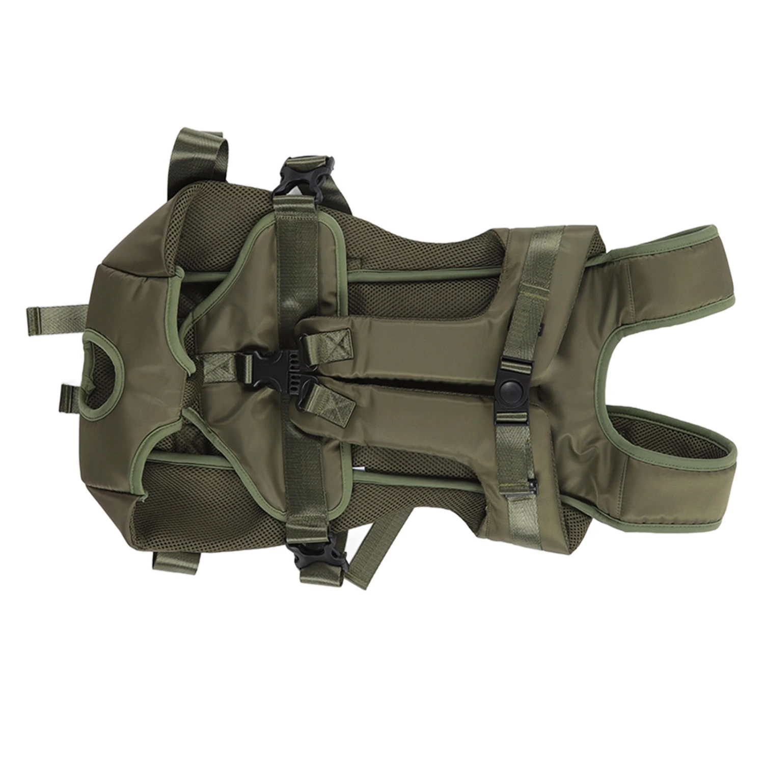 Dog Front Backpack Breathable Waterproof Safe Adjustable Chest Puppy Bag for Cat Biking Hiking Walking S