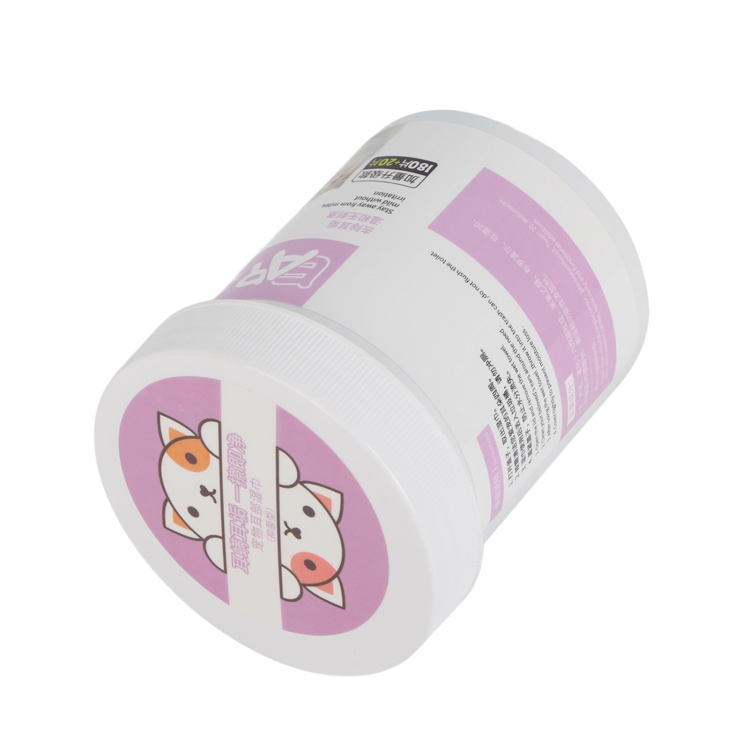 180pcs Dog Ear Cleaner Wipes Removes Wax Itching Odor Infections Hypoallergenic Pet Wipes for Dogs Cats Puppies Kittens