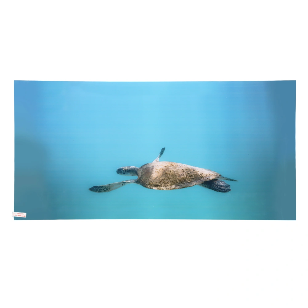 Aquarium Background Paper PVC Self Adhesive 3D Effect Fish Tank Decoration Poster122x50cm