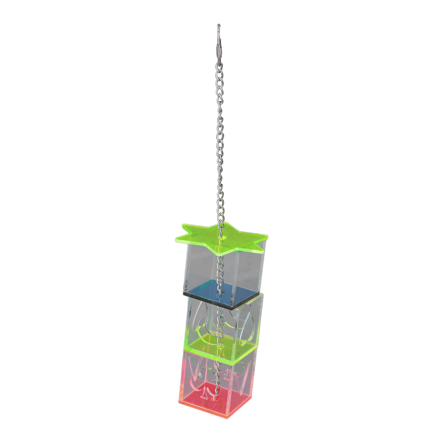 Pet Bird Foraging Toys Hanging Treat Foraging Toy for Tropical Chickens Parrot Bird