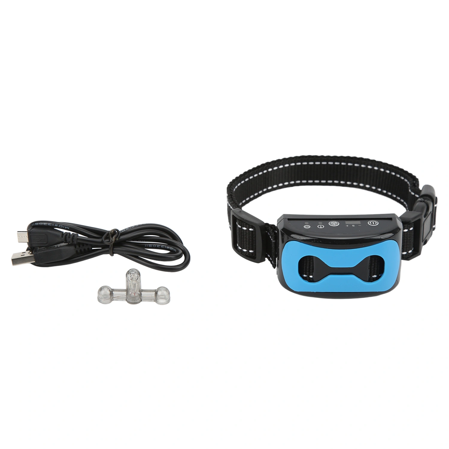 Dog Bark Collar Rechargeable Adjustable Intelligent Automatic Recognition Dog Training Bark Collar with 2 Modes