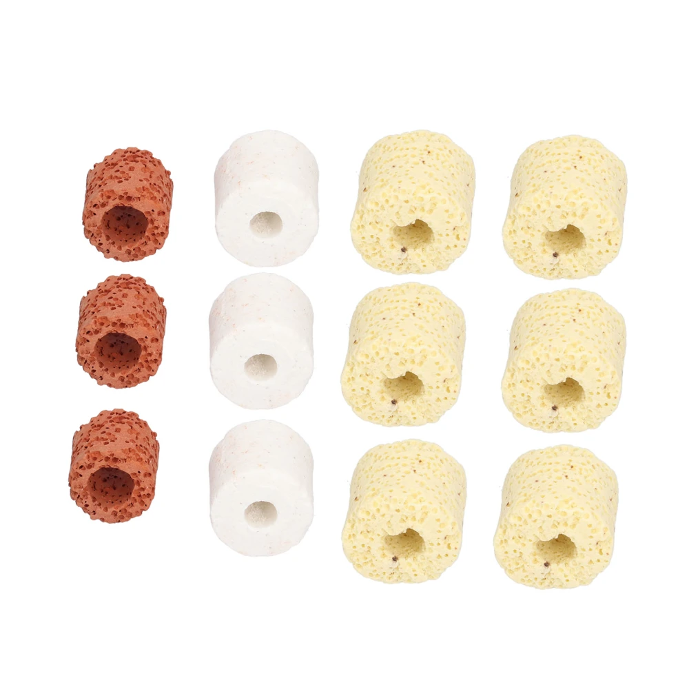 Bio Balls Ceramic Rings Set Nature Stable Aquarium Biological Filter Media for Fish Tank Aquarium