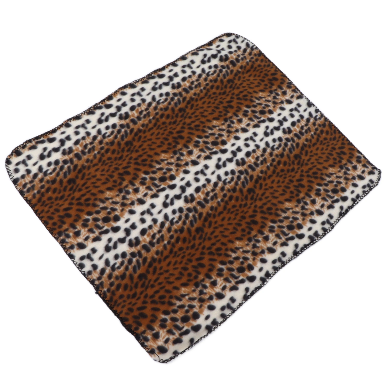 Dog Blanket Soft Plush Machine Washable Plush Pet Blanket for Small Pets Dogs CatsLeopard Print S