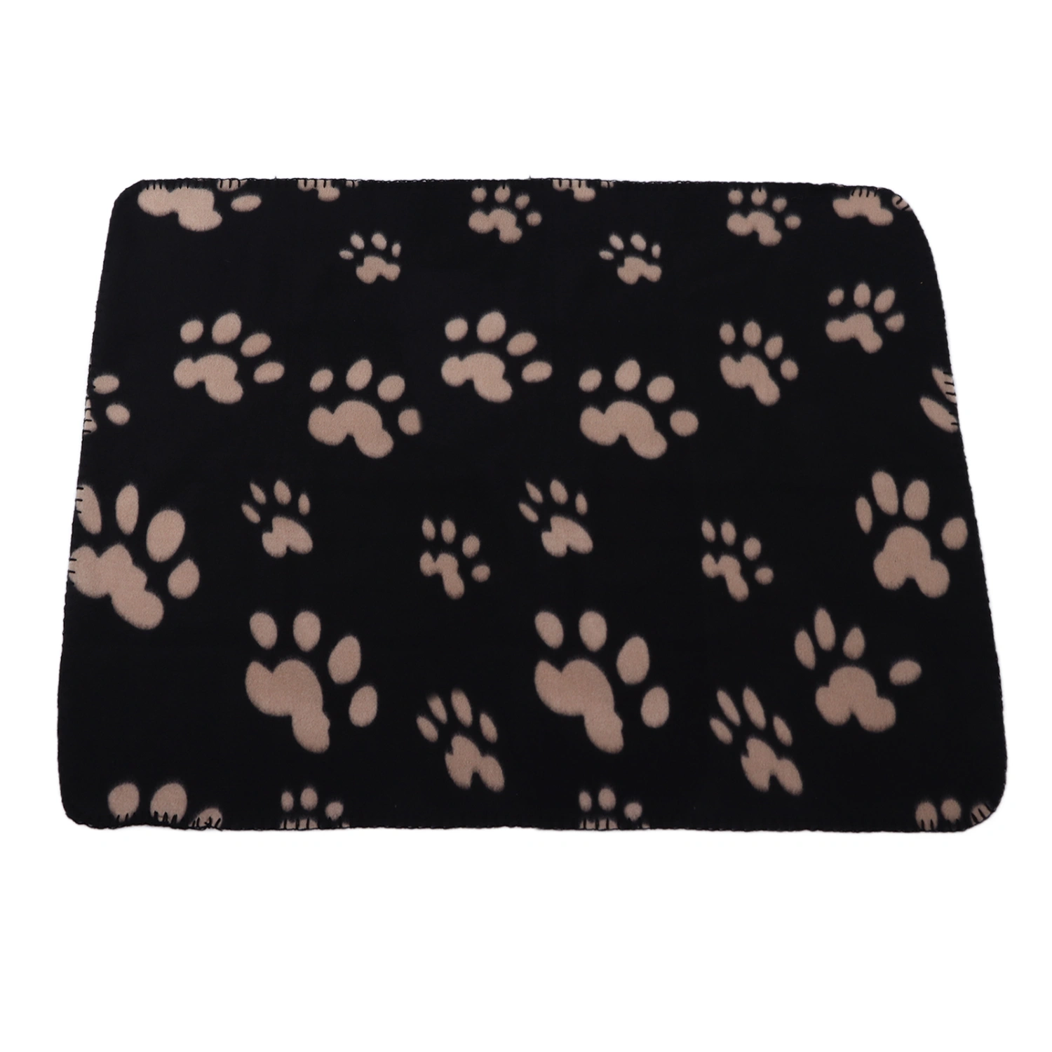 Dog Blanket Soft Plush Machine Washable Plush Pet Blanket for Small Pets Dogs CatsPaw Print L