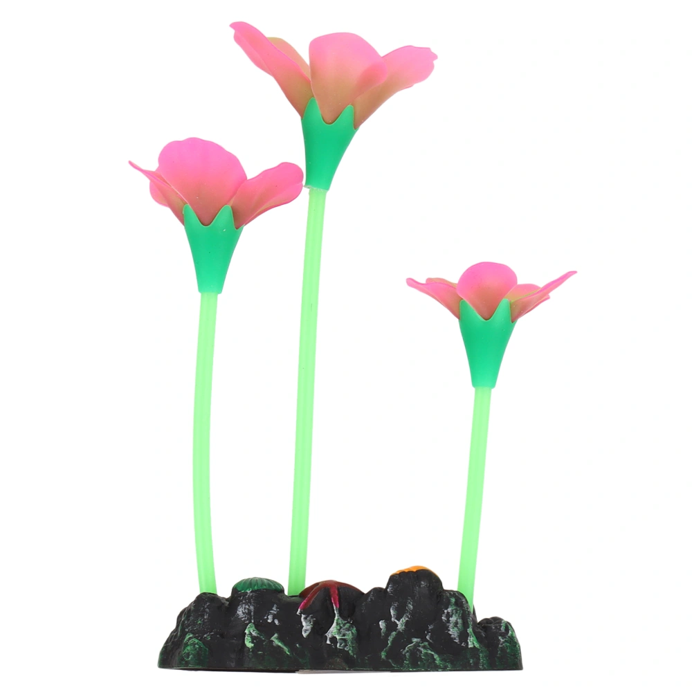 Artificial Coral Decorations Silicone Coral Plant Ornaments for Fish Tank and Aquarium Decoration