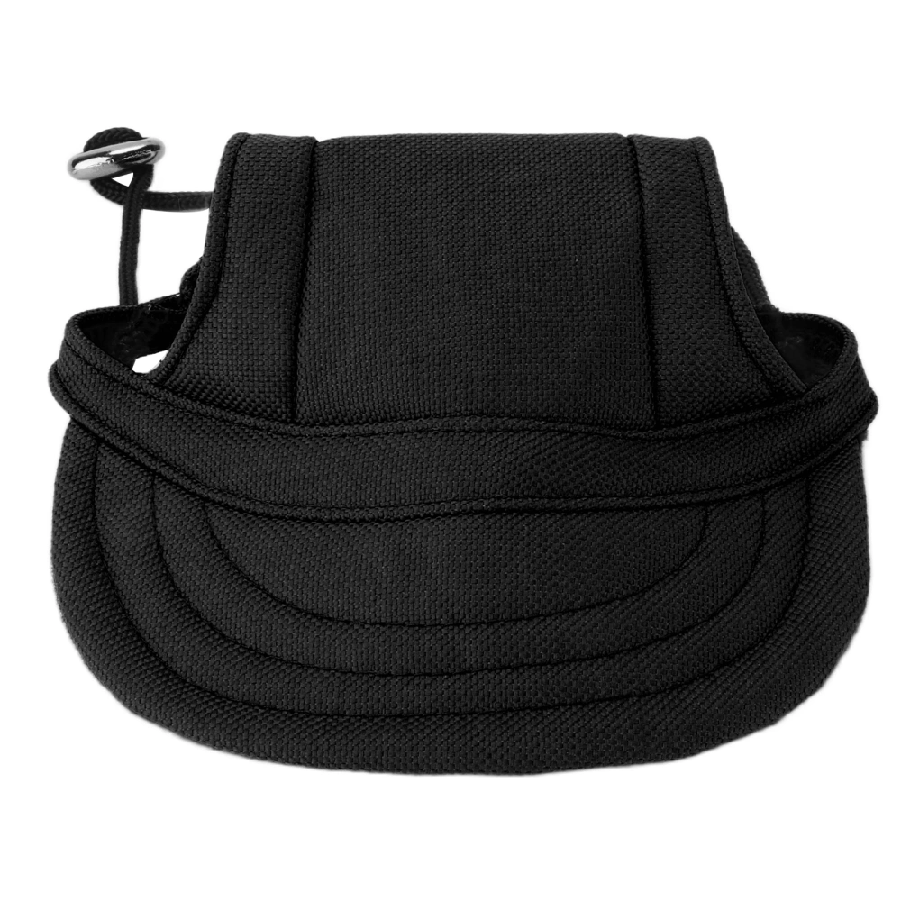 Dog Baseball Hat Sun Protection Comfortable Adjustable Pet Sports Hat with Ear Holes for Small DogsBlack S