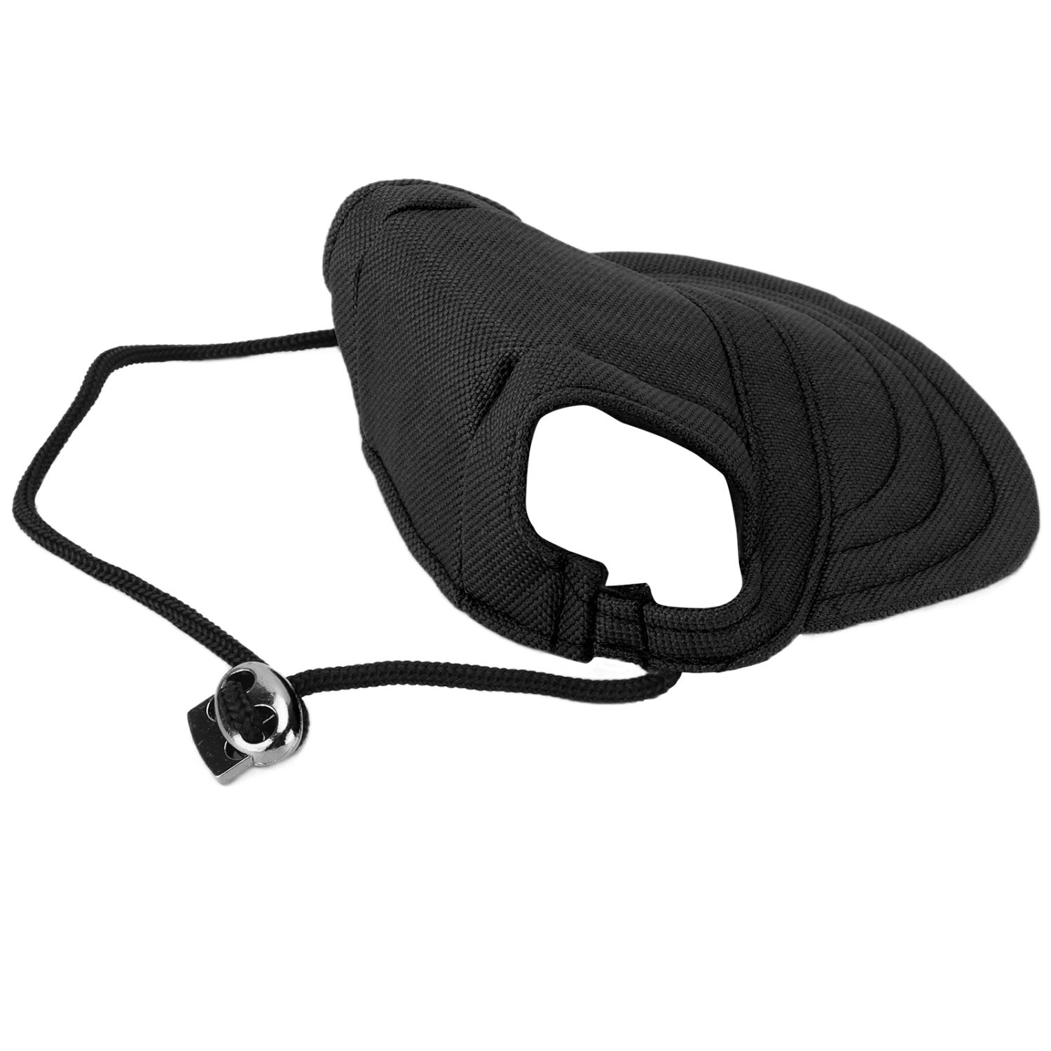 Dog Baseball Hat Sun Protection Comfortable Adjustable Pet Sports Hat with Ear Holes for Small DogsBlack S