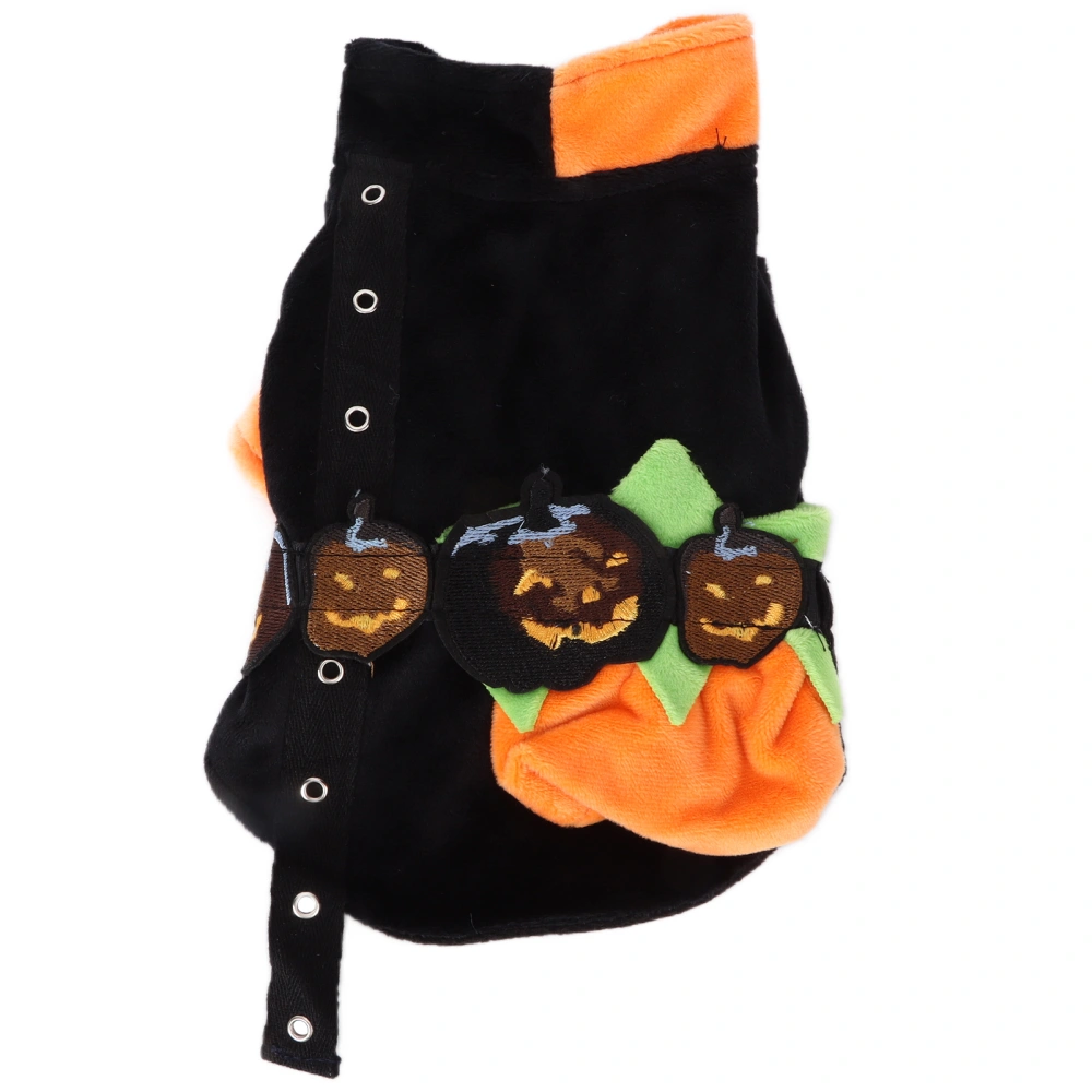 Dog Halloween Pumpkin Costume Funny Christmas Halloween Cosplay Clothes for Small DogsS