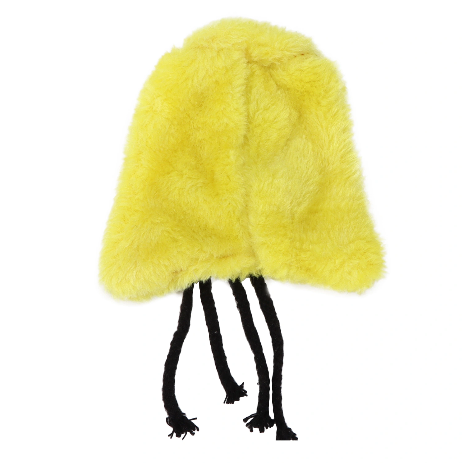 Bird Warm Corner Hand Washable Foldable Plush Blanket Cage Snuggle Hut for Birds to HideSmall Lemon Yellow