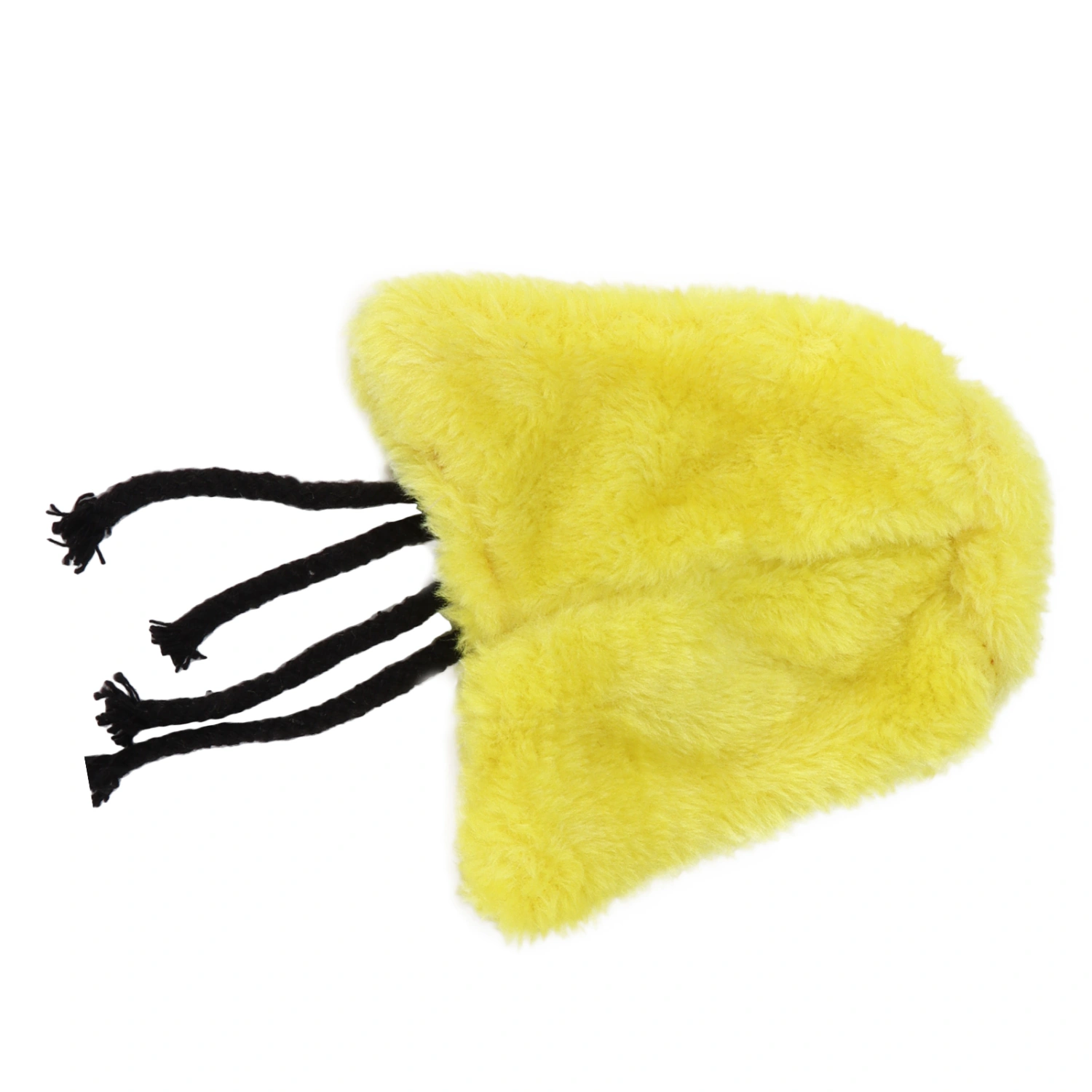 Bird Warm Corner Hand Washable Foldable Plush Blanket Cage Snuggle Hut for Birds to HideSmall Lemon Yellow