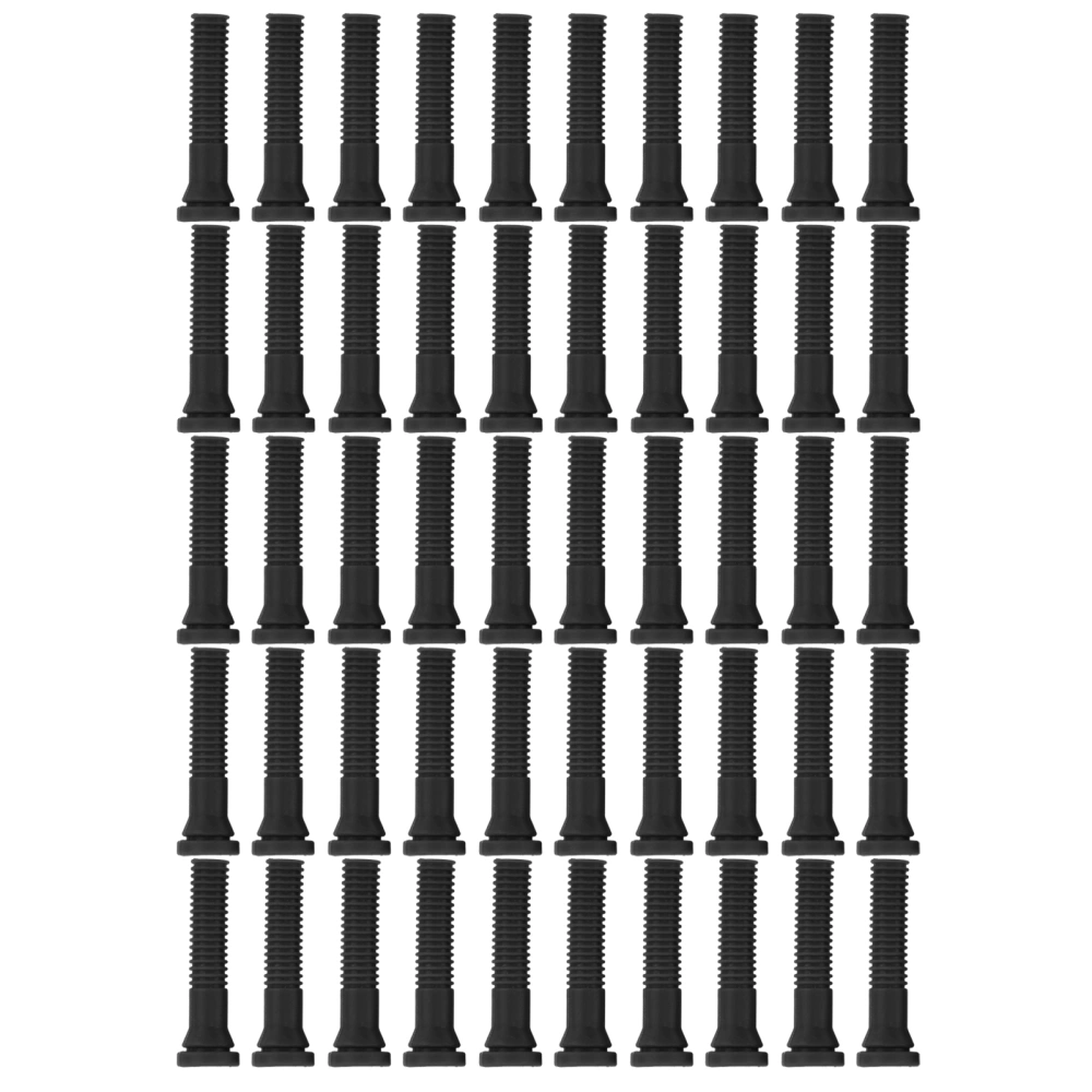 50pcs Poultry Fingers Hair Removal Stick High Hair Removal Rate Finger Plucker Picker for ChickenBlack