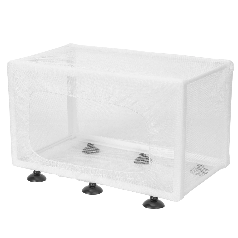 Aquarium Fish Breeder Box Isolation Box Breeder Hatchery Incubator with Suction CupL