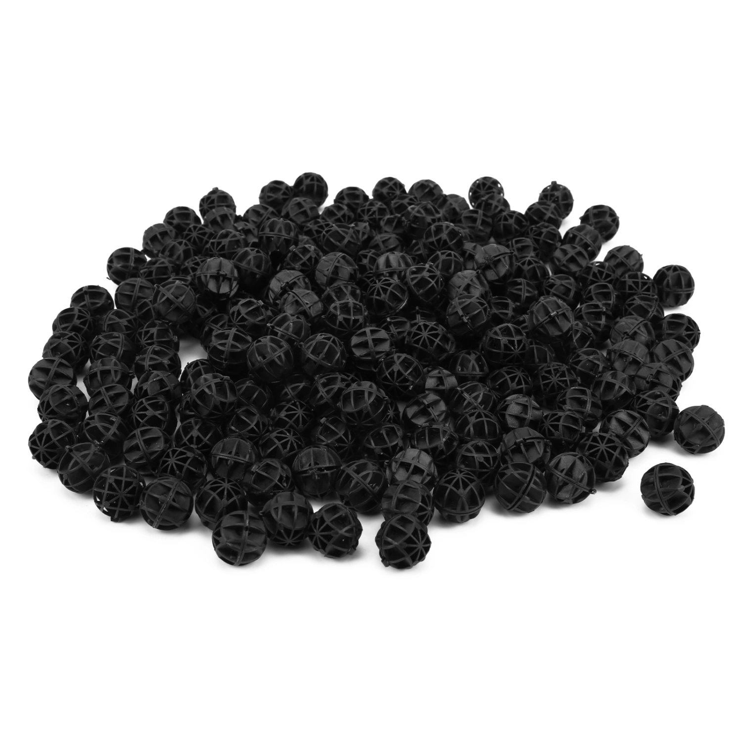 Biochemical Ball Professional Bacterium Cultivation Balls for Aquariums Fish Tanks16mm / 0.6in 200 Pcs