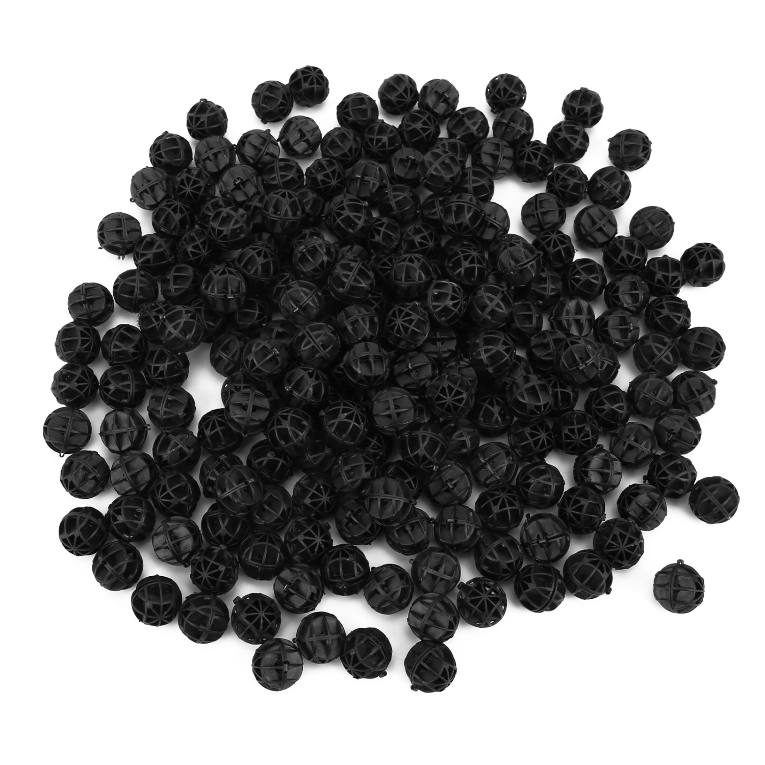 Biochemical Ball Professional Bacterium Cultivation Balls for Aquariums Fish Tanks16mm / 0.6in 200 Pcs