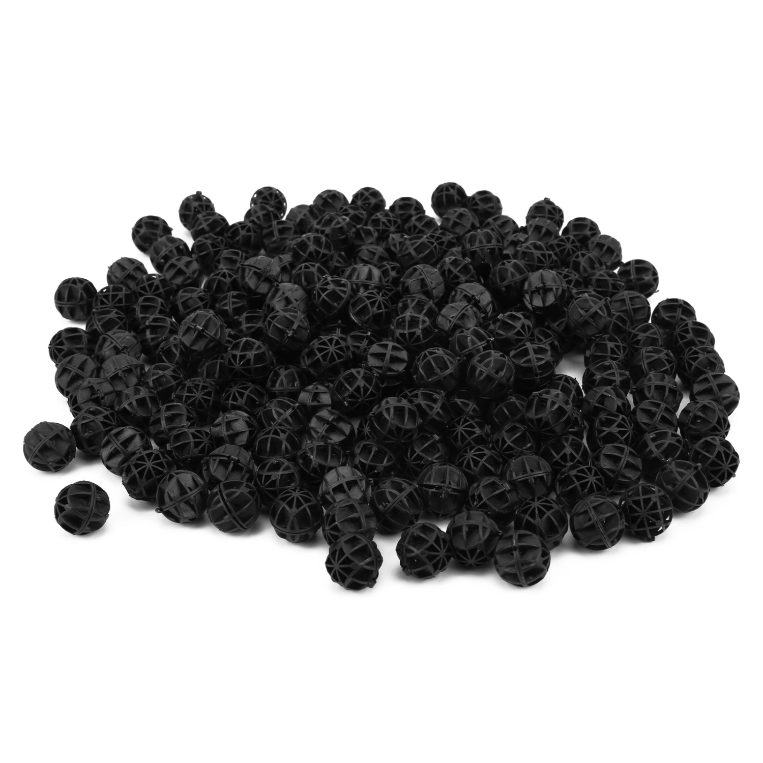 Biochemical Ball Professional Bacterium Cultivation Balls for Aquariums Fish Tanks16mm / 0.6in 200 Pcs