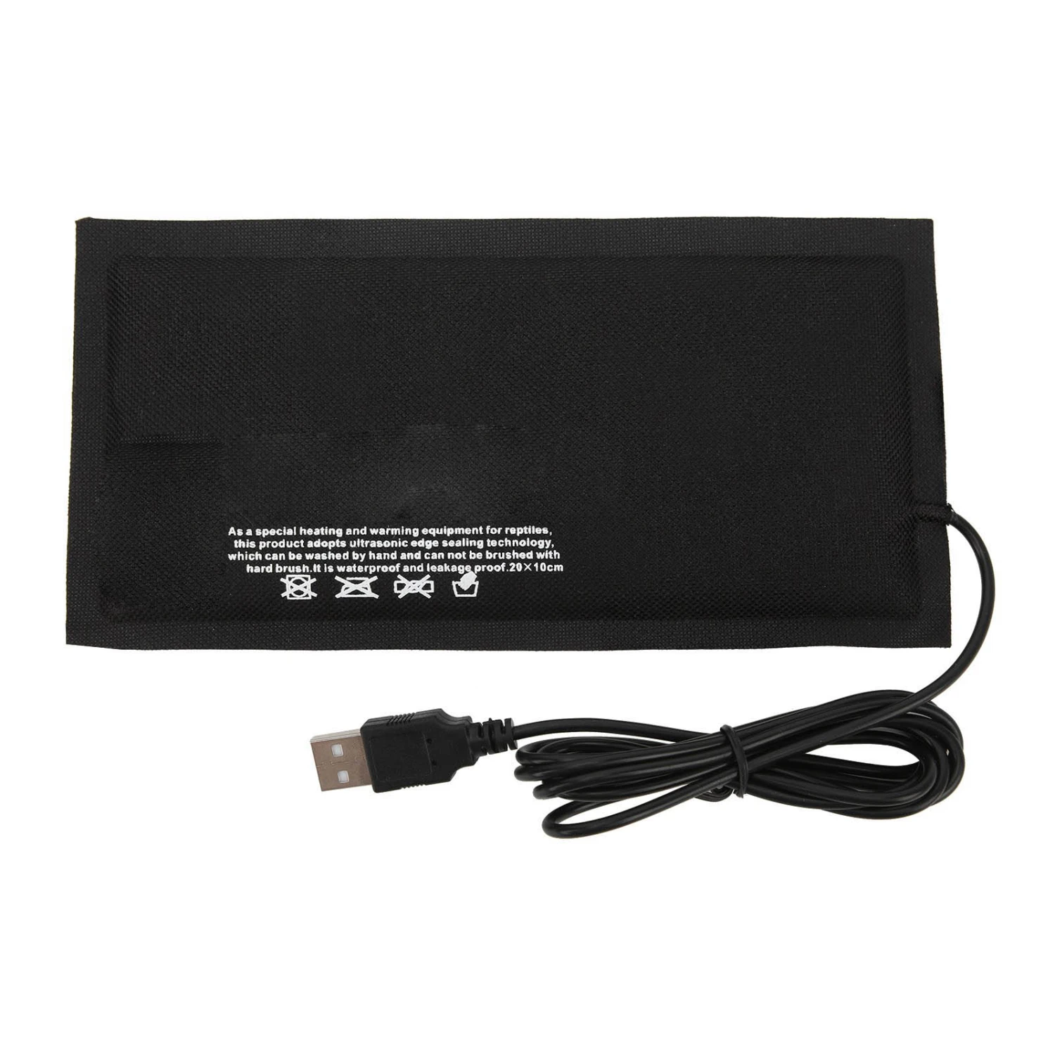 Reptile USB Heat Pad Constant Temperature Without Switch Adjustable Temperature Heating Mat for Turtle Small AnimalsL 28x18cm