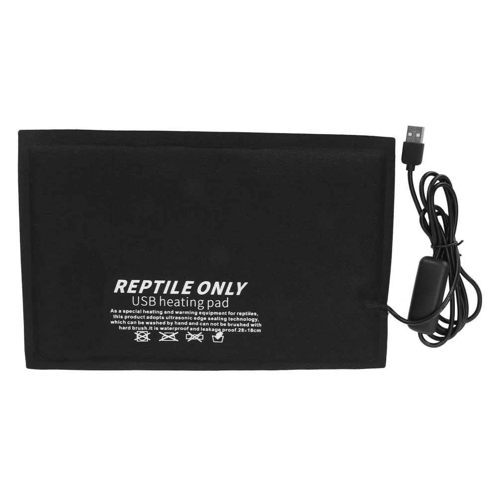 Reptile Heating Mat USB Reptile Heating Mat Under Tank Heating Pad with ThreeLevel Temperature Control(Large )