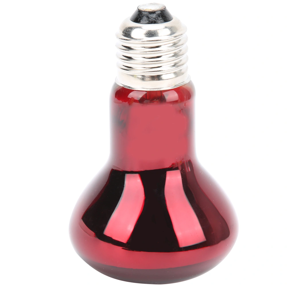 E27 Reptile Bulb Hot Light UVA Heat Lamp Bulb for Reptile and Amphibian 220V‑230VRed 75W