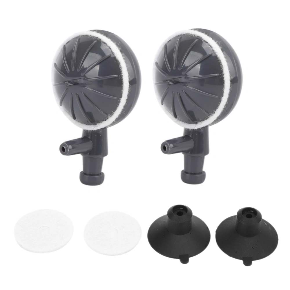 Air Pump Stone Bubble Diffuser with Suction Cups for Hydroponics Aquarium and Fish Tank