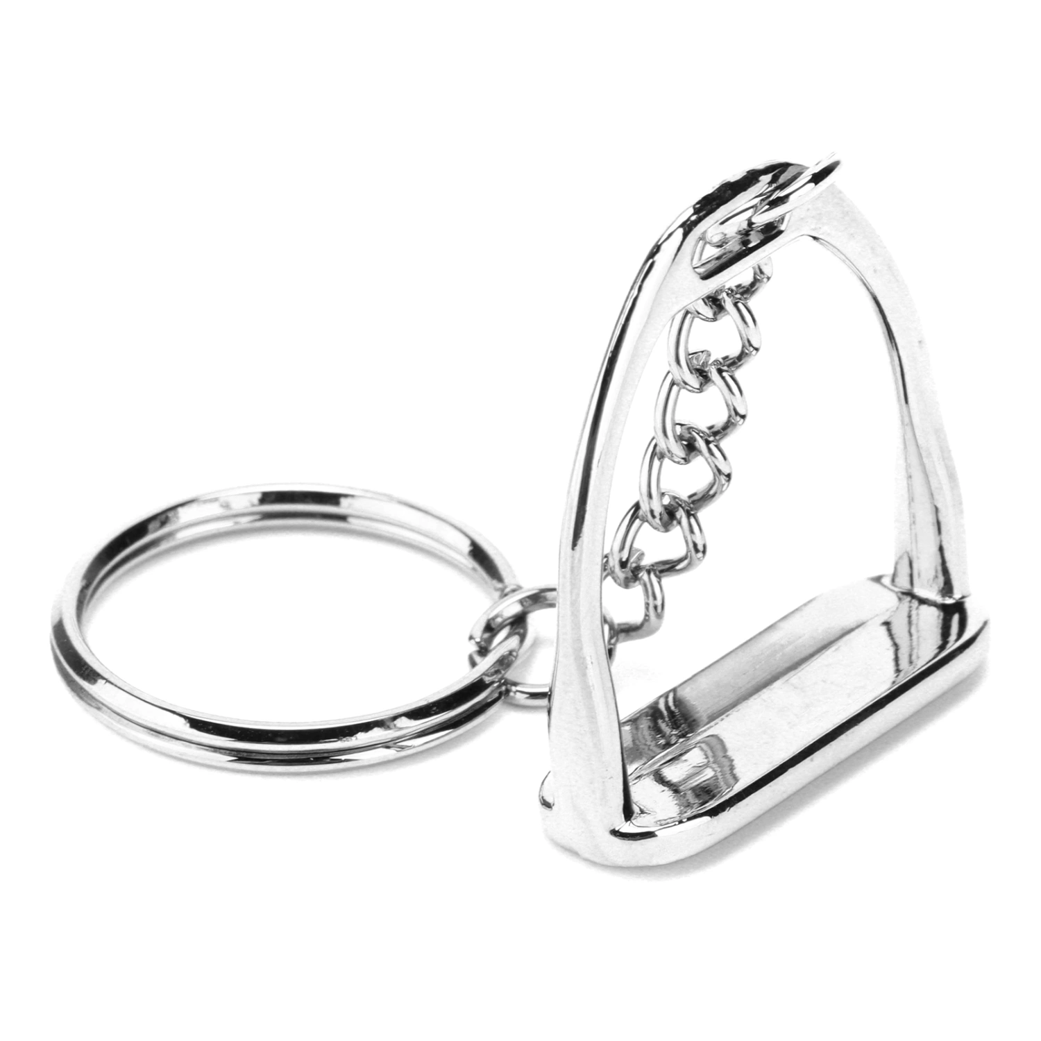 Stirrup Keychain Stirrup Zinc Alloy No Rust Keychain for Giving Gifts and Decoration