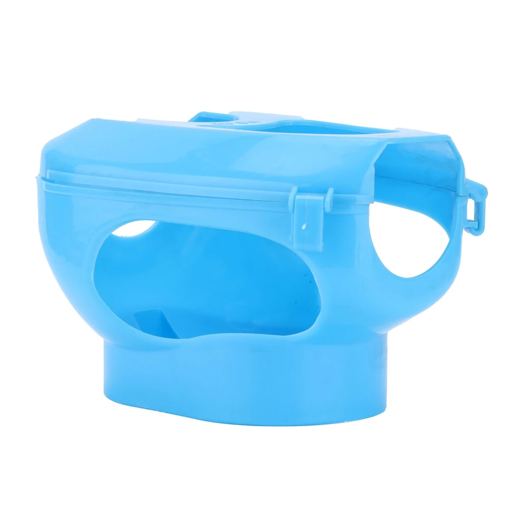 Pigeon Plastic Frame Holder Medicines Feeders Holder for Young Racing Pigeon BirdsBlue