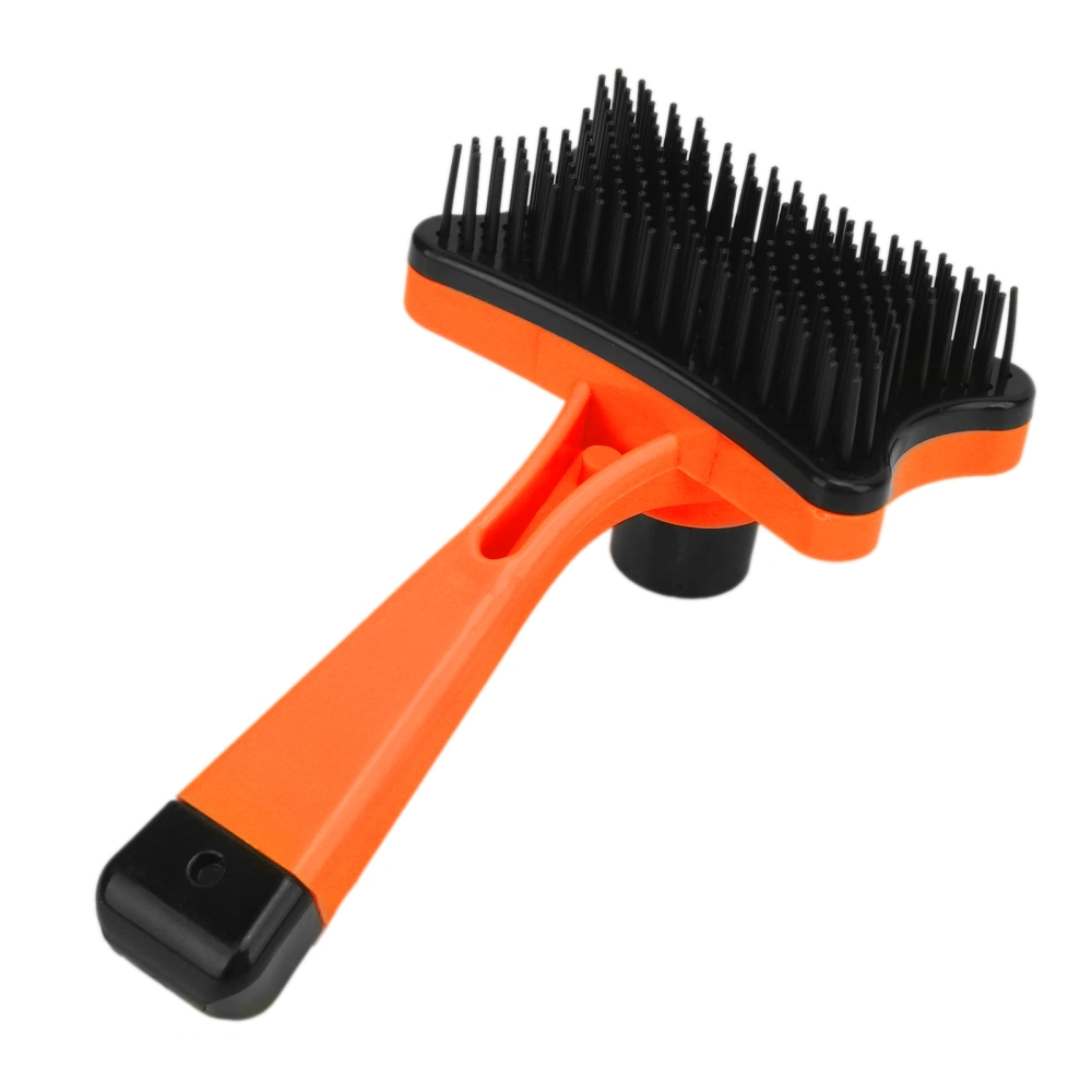 Pets Brush Remove Loose Undercoat and Tangled Hair Improve Blood Circulation for Cat DogOrange